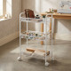 3-Tier Metal Trolley
